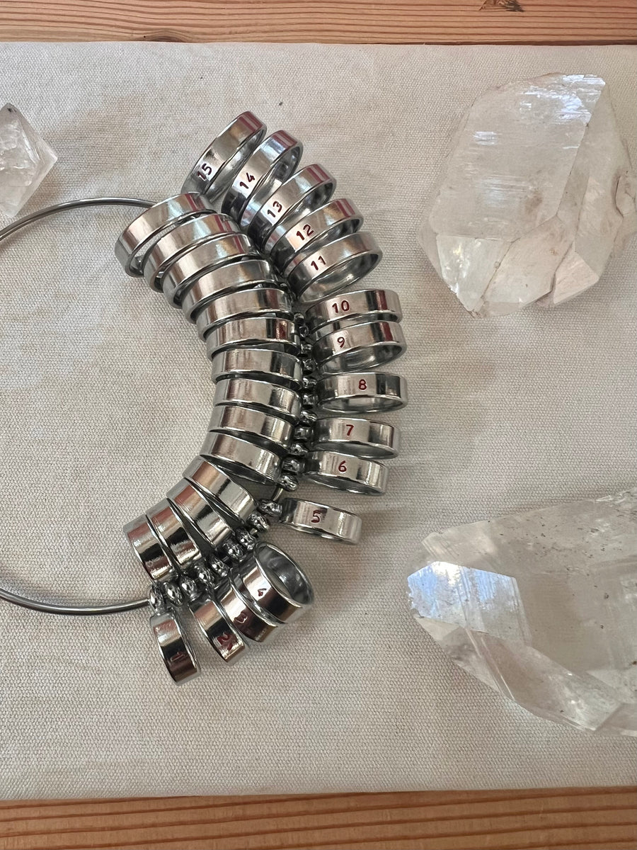 Wide-Width Ring Band Finger Gauge Set – Rashel Fitchett