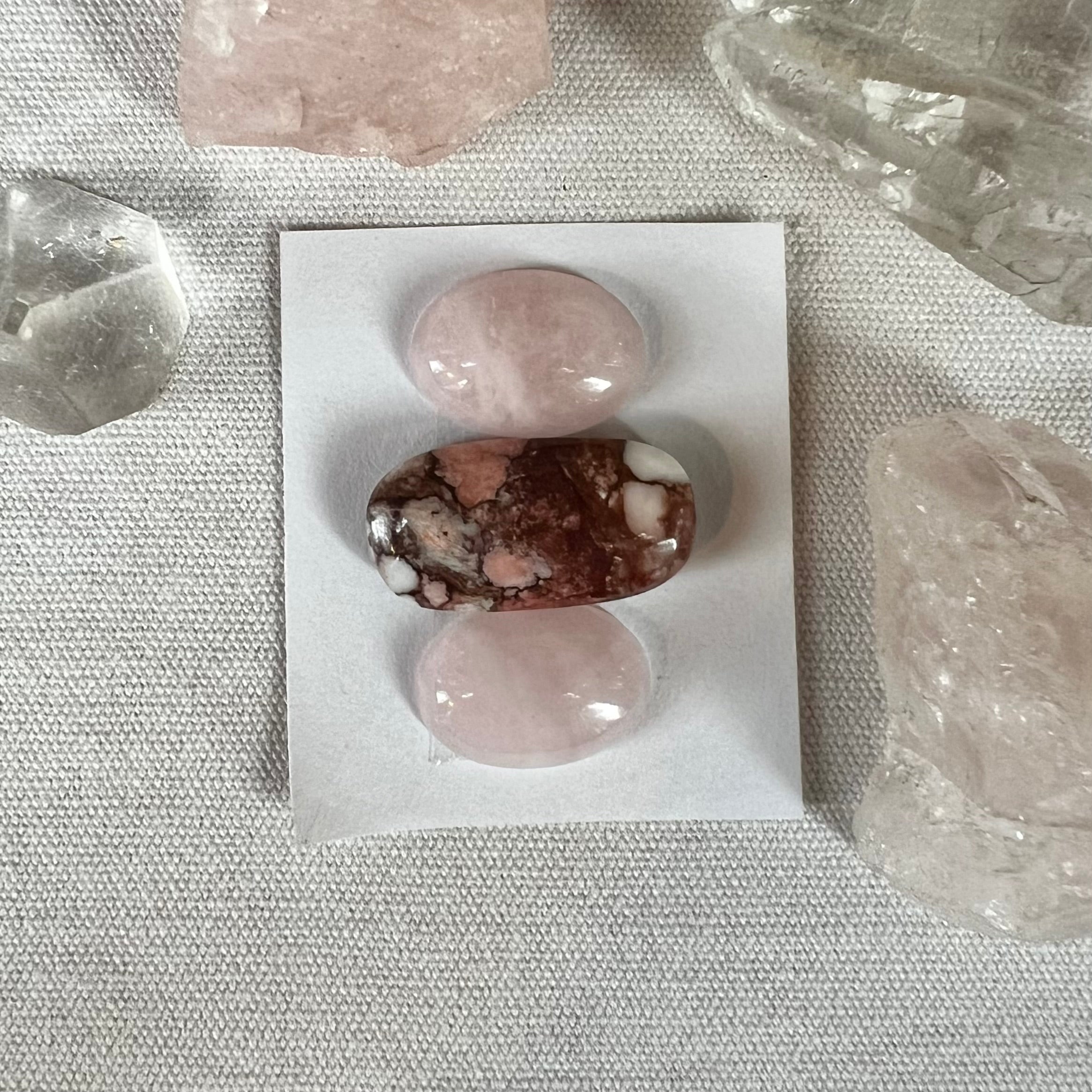 Pink Cabochons for Silversmiths