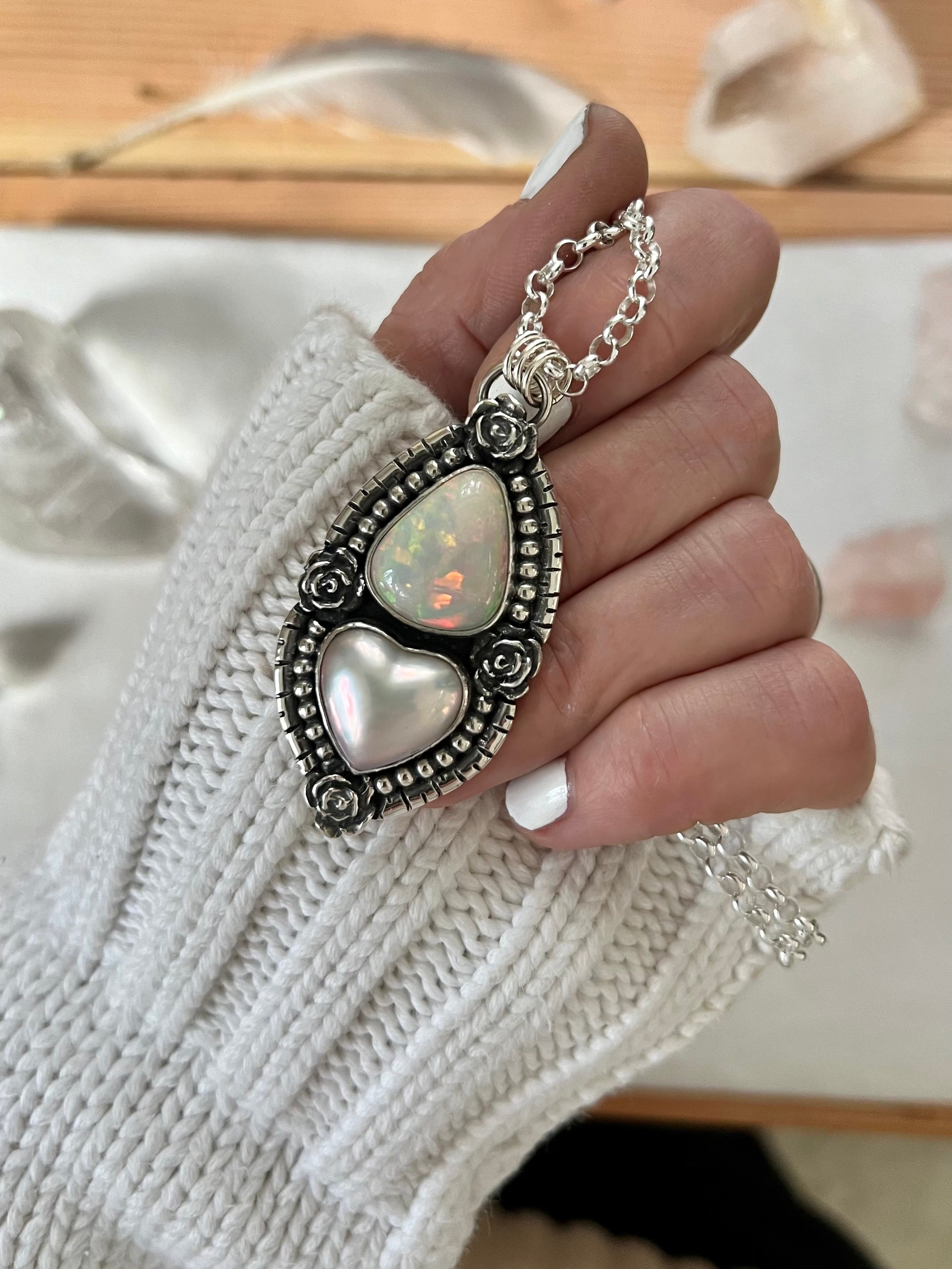 Custom Jewelry for Amy with 18" Heavy Duty Chain