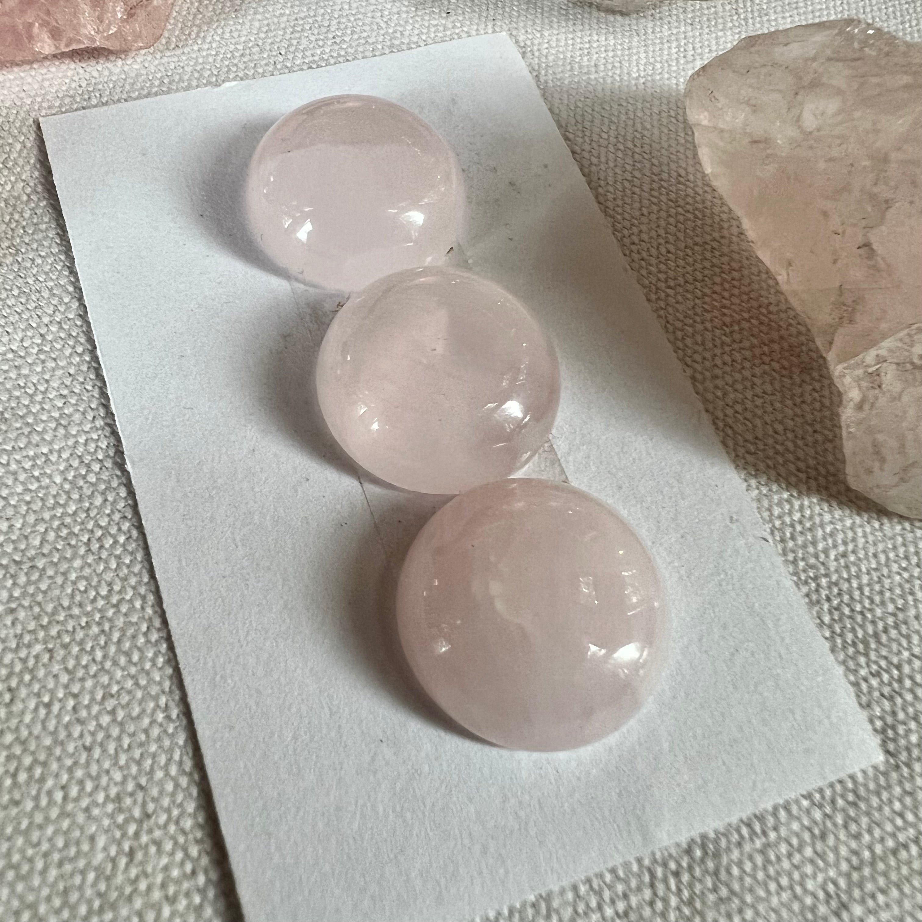 Pink Cabochons for Silversmiths